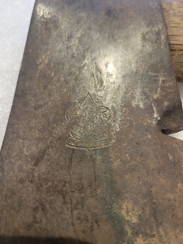 Plumb Boy Scout Hatchet Axe. 1927-1937. Named Scout. Pattern #4 Version 2.