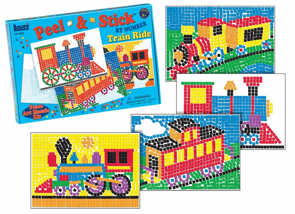 Train Ride - Peel & Stick by Lauri (NEW) LR-3205
