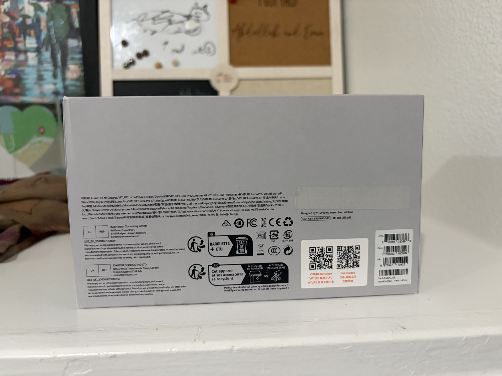 Brand New - Sealed - VITURE - Luma Pro XR Glasses - 152 inches 1200p 1000 Nits