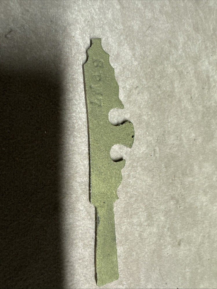 Brass Flintlock Side Plate