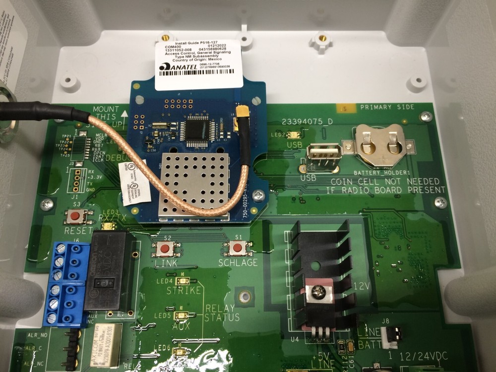 Schlaga WRI400 Wireless Reader Interface Model 23674914 Wireless Access Control