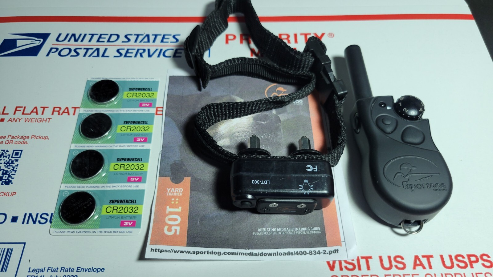 SportDog 105 Yard Trainer Small Little Lap Dog Pet Shock Training Leash Collar