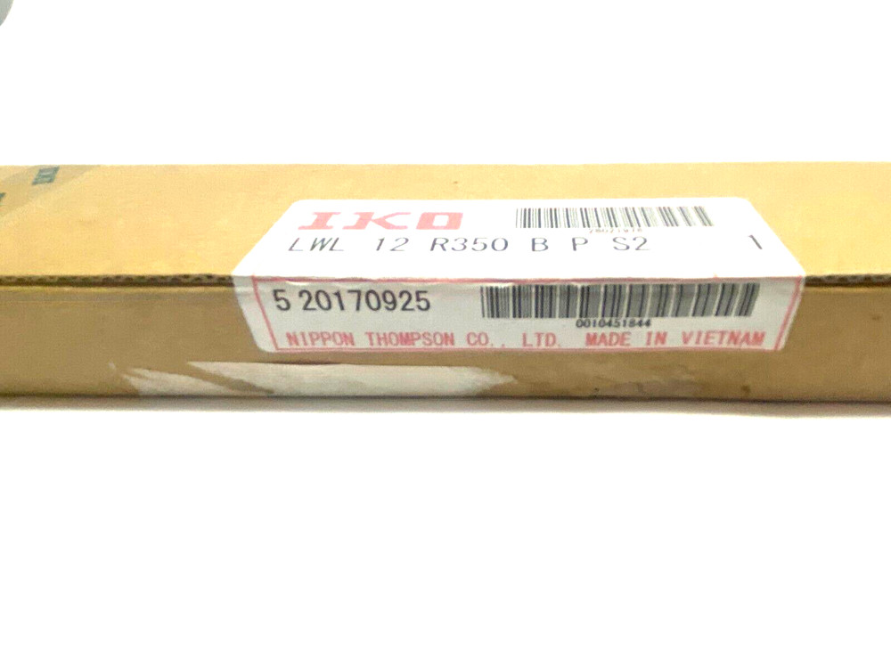 IKO LWL 12 R350 B P S2 Precision Linear Guide Rail