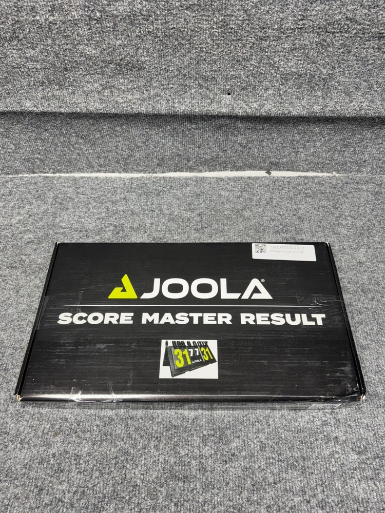 JOOLA RESULT Table Tennis Scoreboard