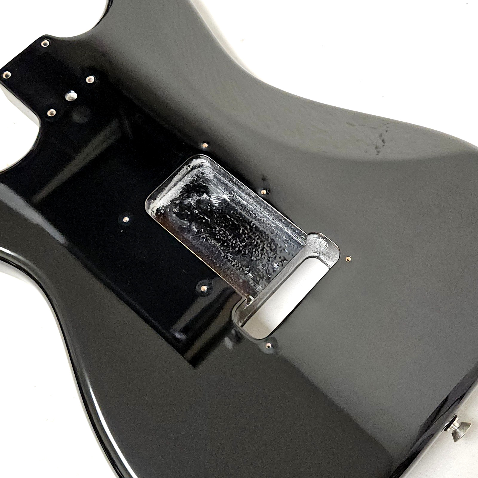 2016 Fender American Standard Strat Alder Body Gloss Black - USA Stratocaster