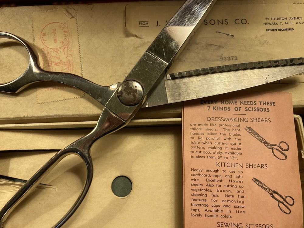 VTG Original Wiss Fabric 9” Pinking Shears