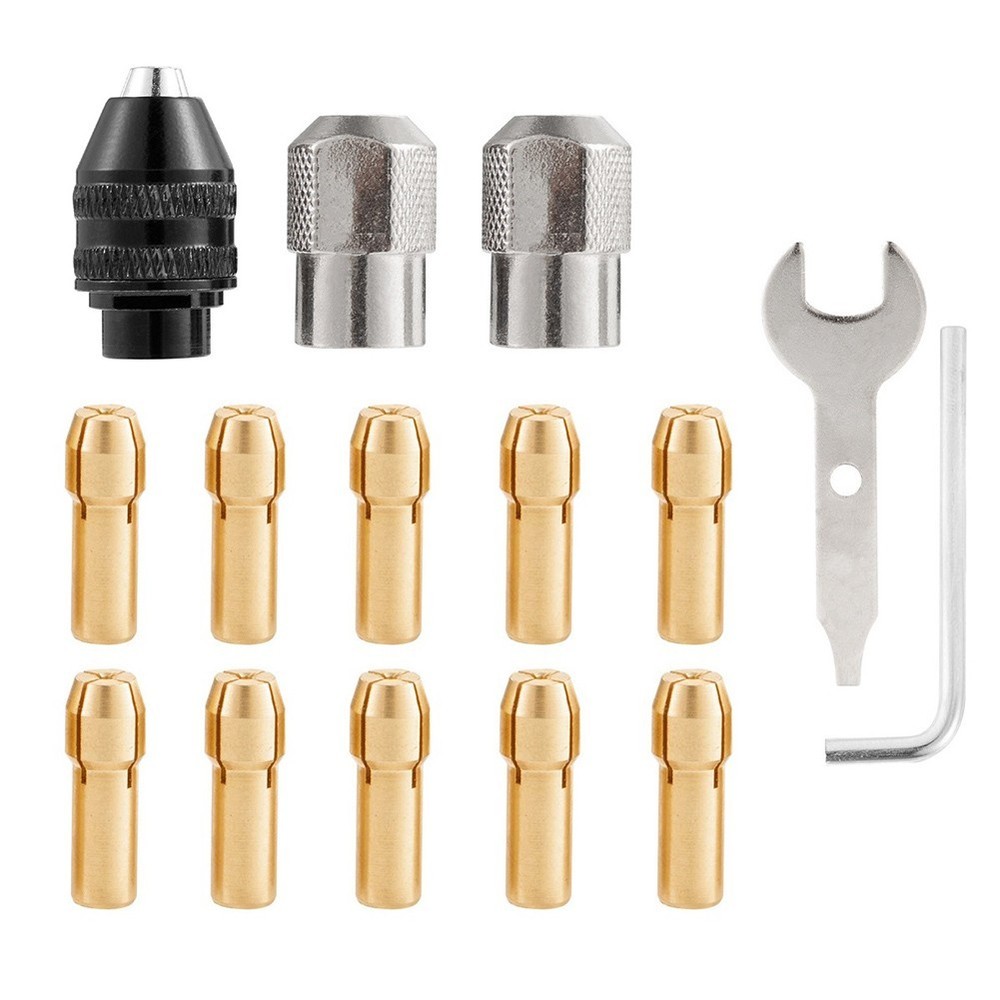 Increased Efficiency Drill Chuck Collet Set M8x0.75mm Drill Chuck DIY Projects