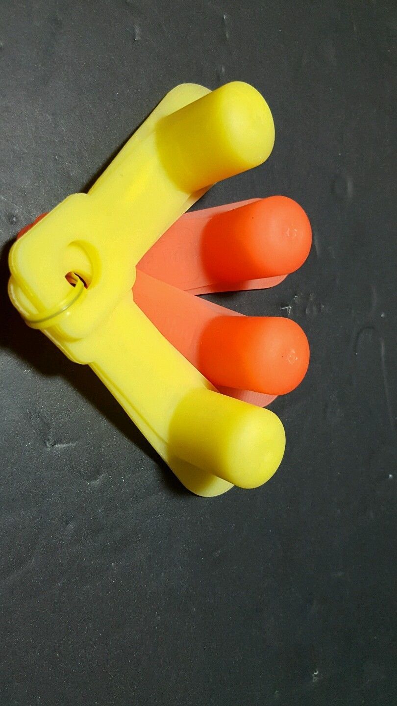 Rubber Rooster Muffs, or Gloves, one set (4 gloves total)