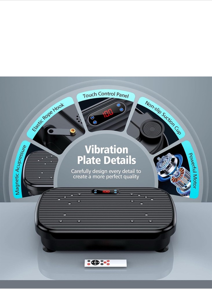 PUREROYI Vibration Plate Exercise Machine