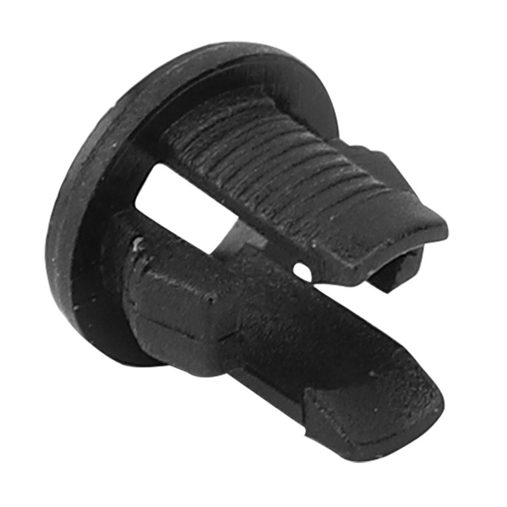 200Pcs LED Lamp Diode Holder Bulb Socket Bracket Mount Plastic Black 5mm