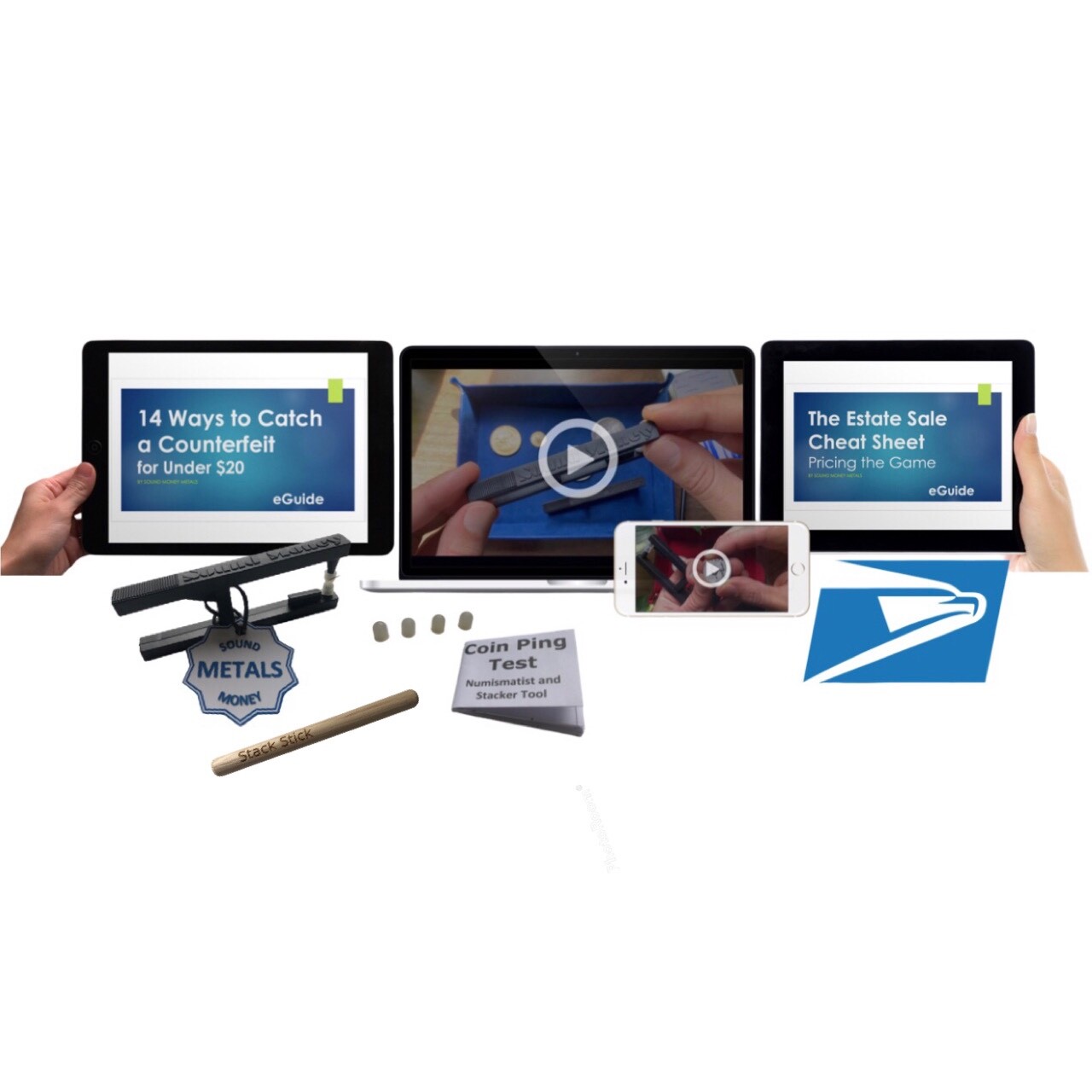 The Pocket Pinger w/ Stack Stick - Coin Ping Test 