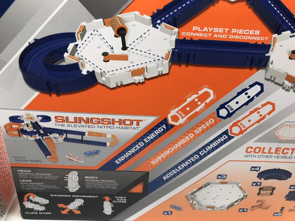 Stem Tech Hexbug Nano Nitro Habitat Set Vibration technology