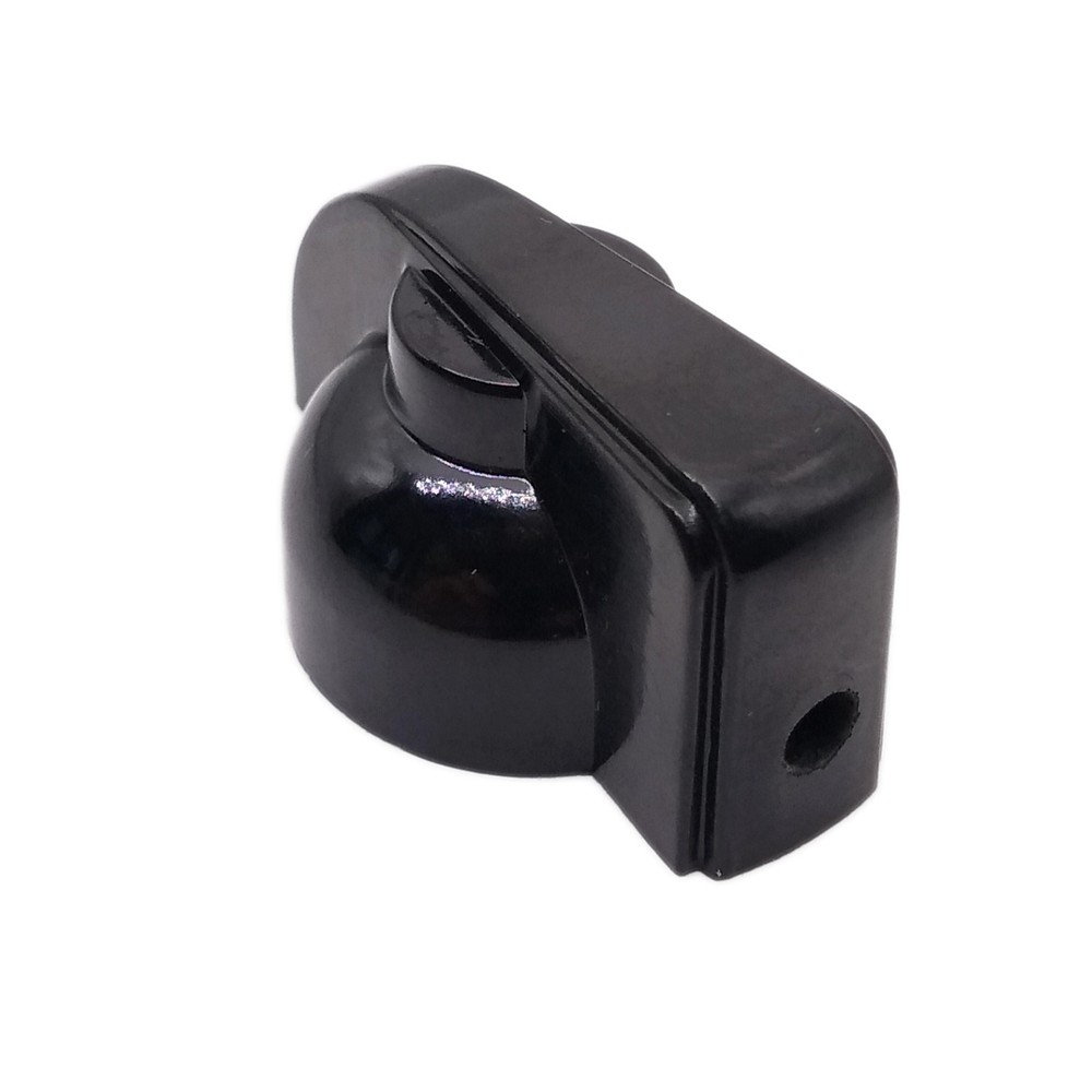 10pcs 6mm 15/64" Shaft Hole Dia Potentiometer Pot Pointer Knobs Caps #1