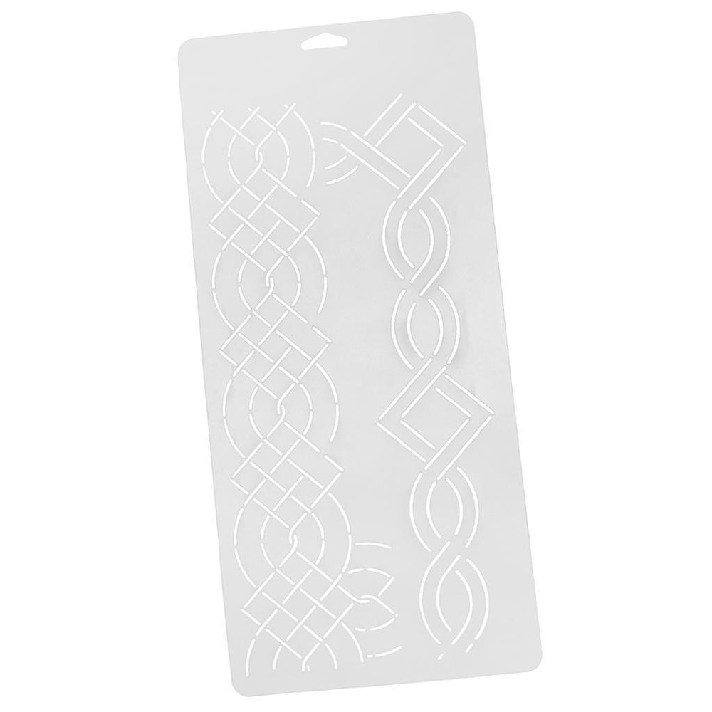 Plastic Drawing Template Stencil For Quilting Embroidery