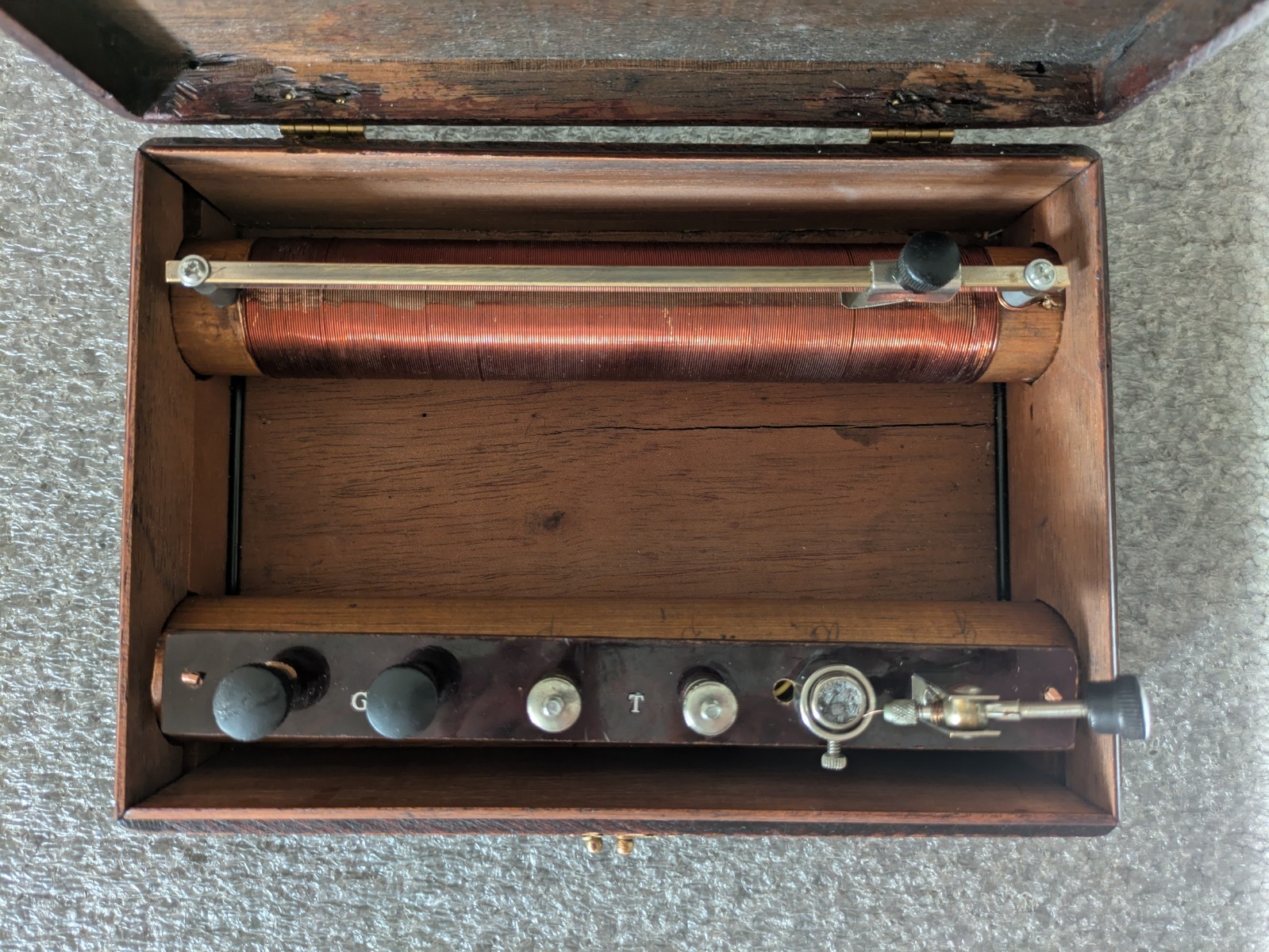 Vintage Crystal Radio Set from 60's