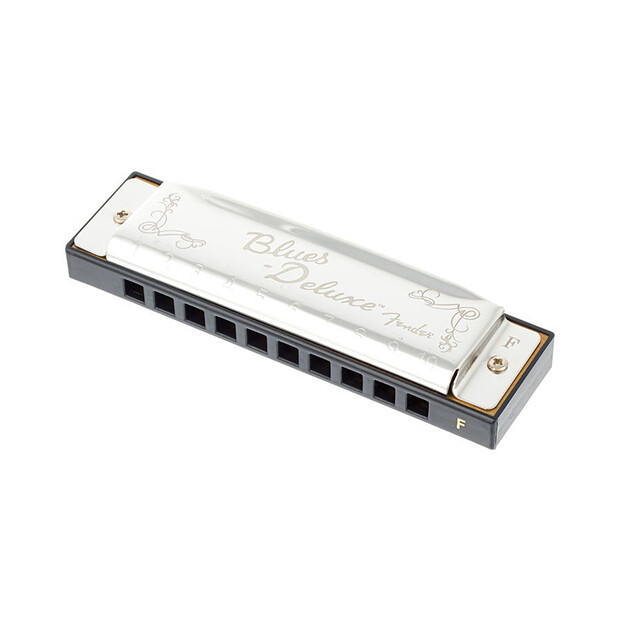 Fender Blues Deluxe Harmonica 3-Pack w/ Case - C, G, A Keys