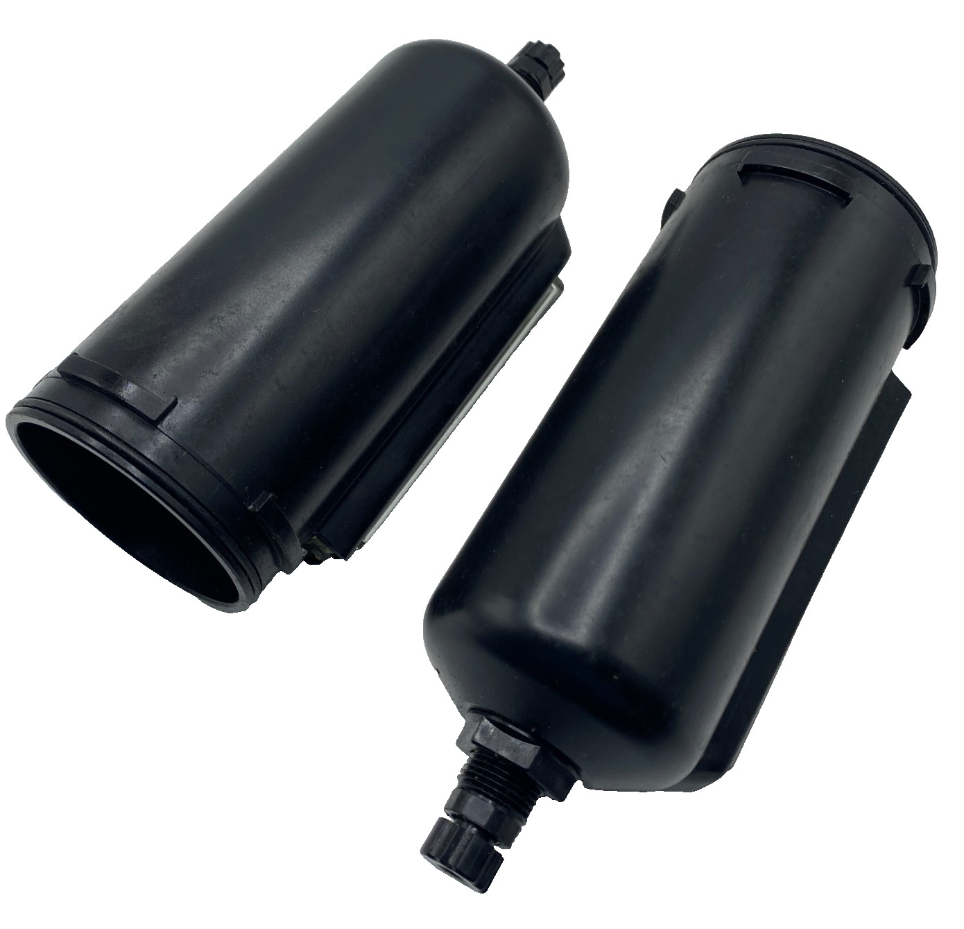 PARKER 045390400 HIGH FLOW METAL BOWL KIT SCHRADER BELLOWS BLACK (2-PCS) 🎯