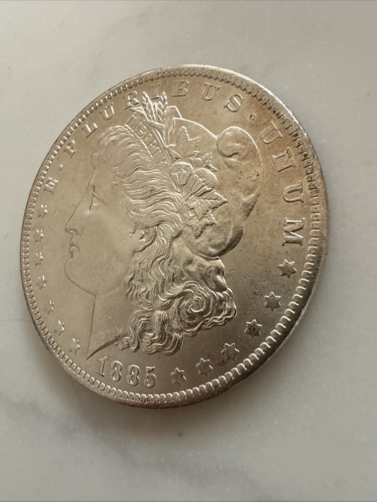 1885-O Morgan Silver Dollar Gem 65+.