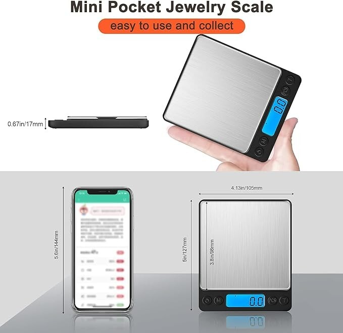 Superior Mini Digital Platform Scale I-2000