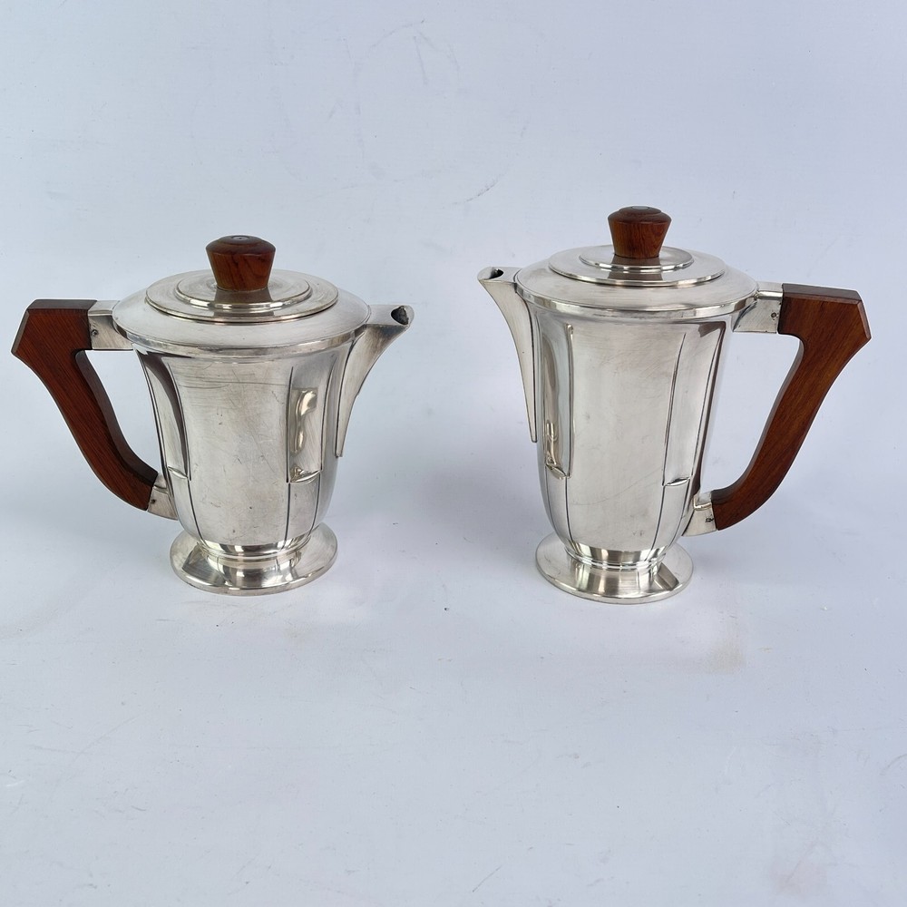 Art Deco Coffee Set Silver Plated Tea Service 1930s
