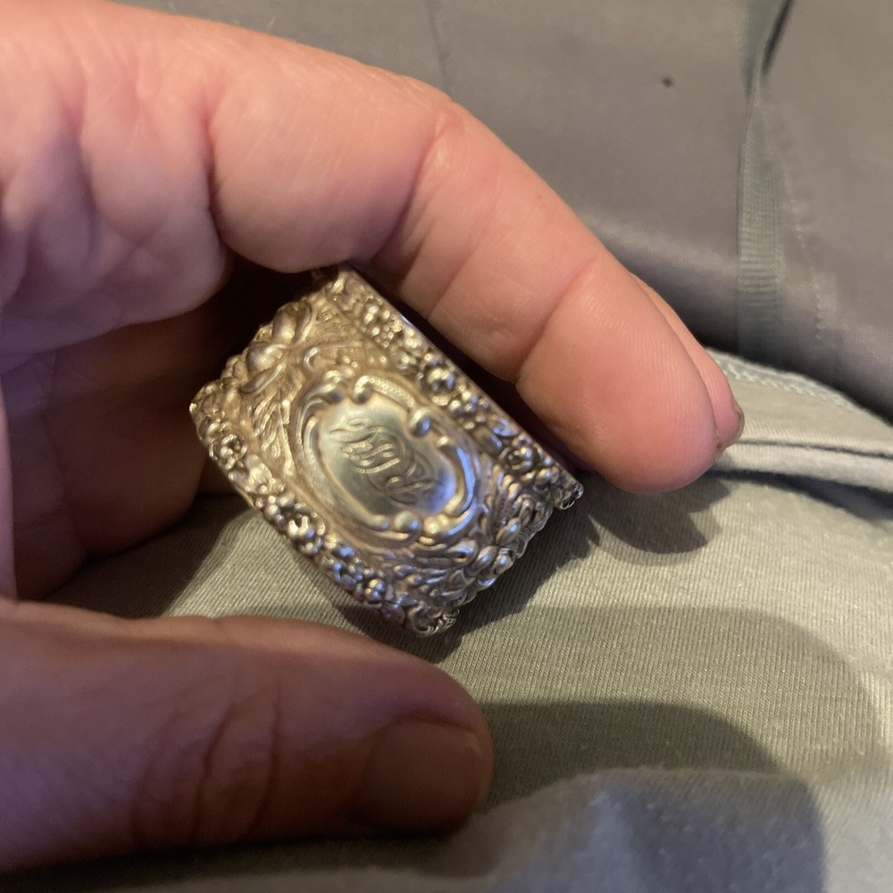 Stieff Sterling Napkin Ring No Monogram