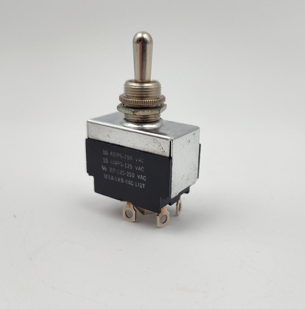 Carling 15A Reverse Polarity Toggle Switch ON/OFF/MOMENTARY. NOS