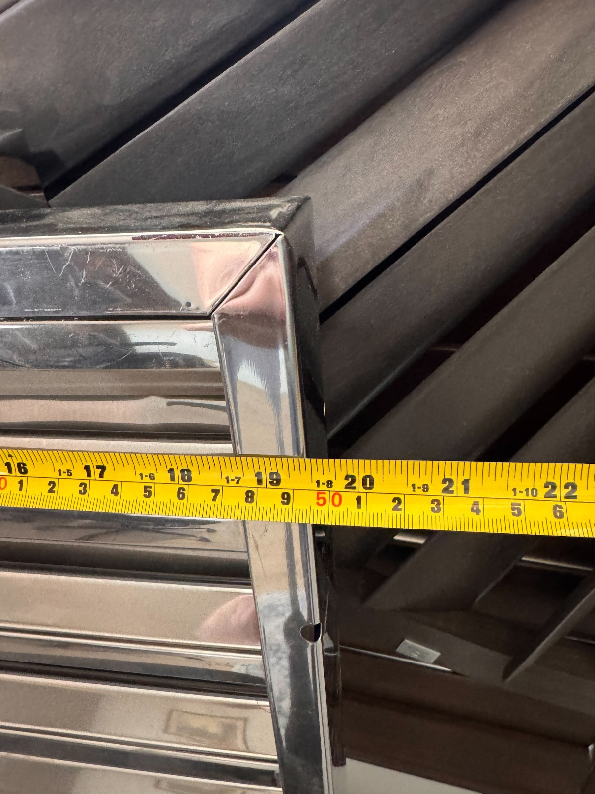 Two AROL Stainless Steel Commercial Hood Filters 19x19 Grease Baffle Restaurant