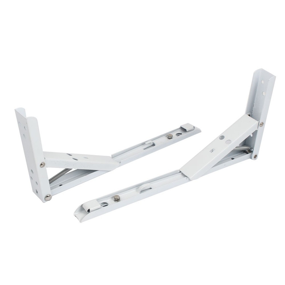 2pcs folding shelf bracket wall folding bracket support 30.5x12.7cm