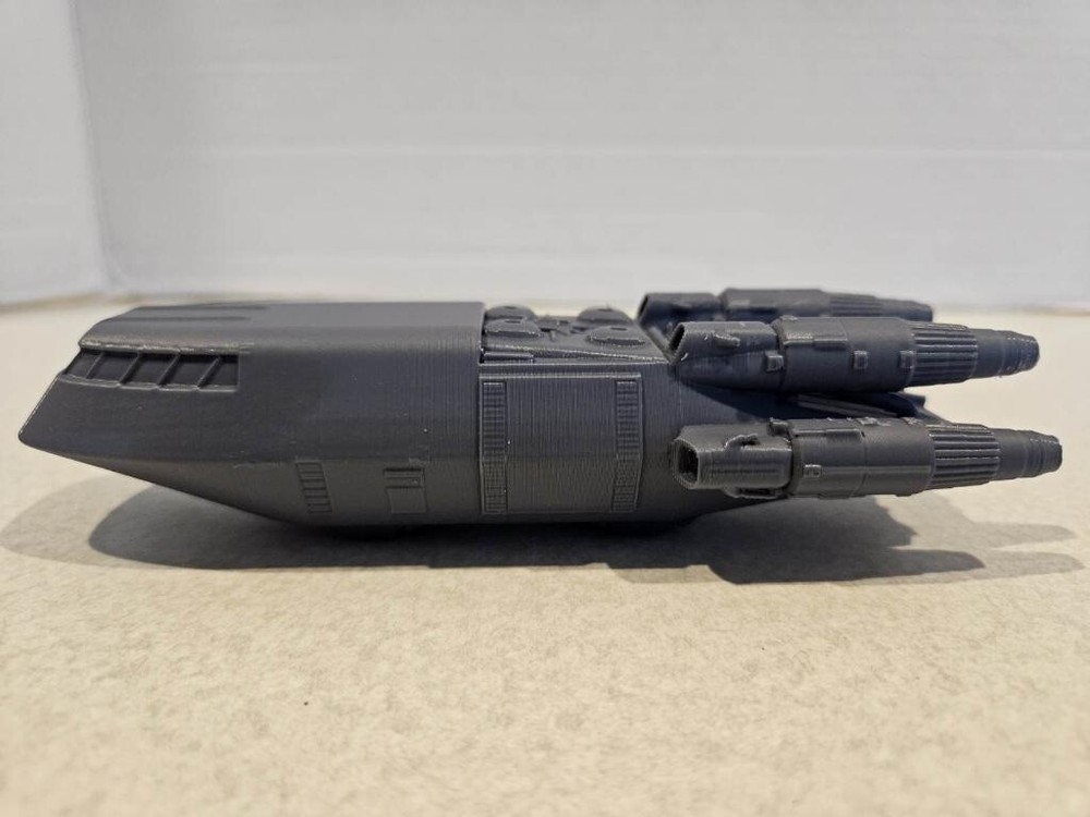 3d Printed Colonial Shuttle 6in Model Printed Whole