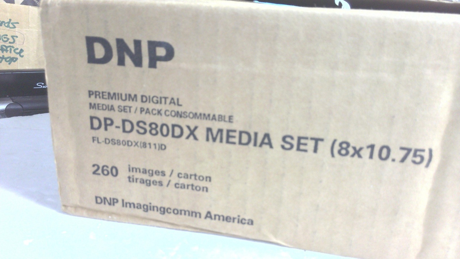 DNP DP-DS80DX Premium Digital Media Set 8x10.75 260 Images For DS80DX Printer
