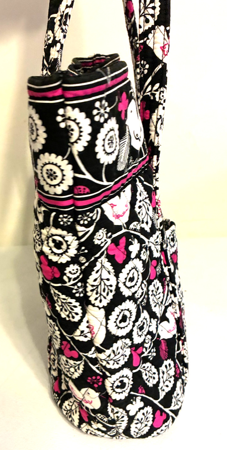 Vera Bradley Disney Parks World Land Mickey Mouse Meets Birdie Toggle Tote Bag