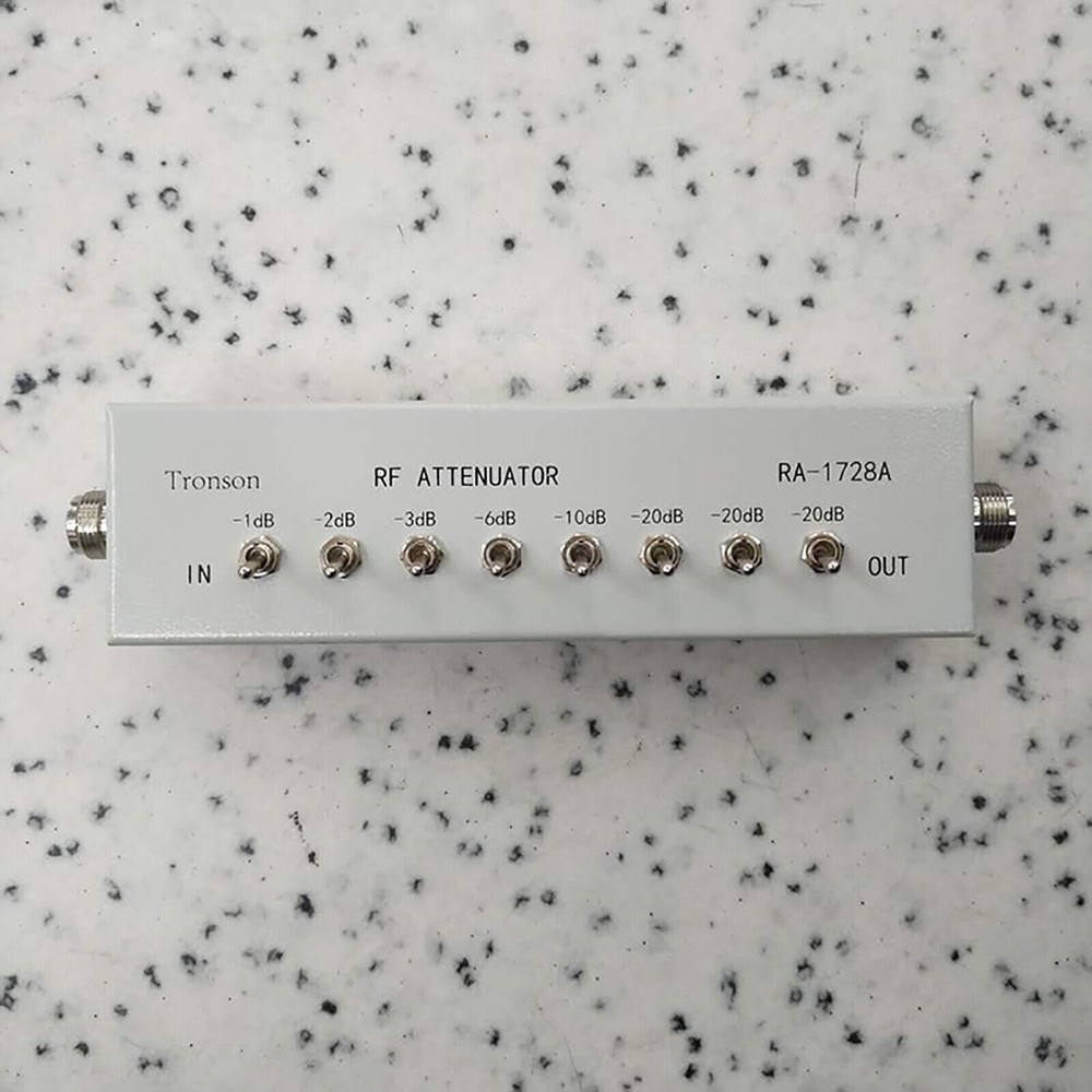 Replacement 0- 82DB VARIABLE/ STEP ATTENUATOR 50 OHM for Ham Radio Transmitter