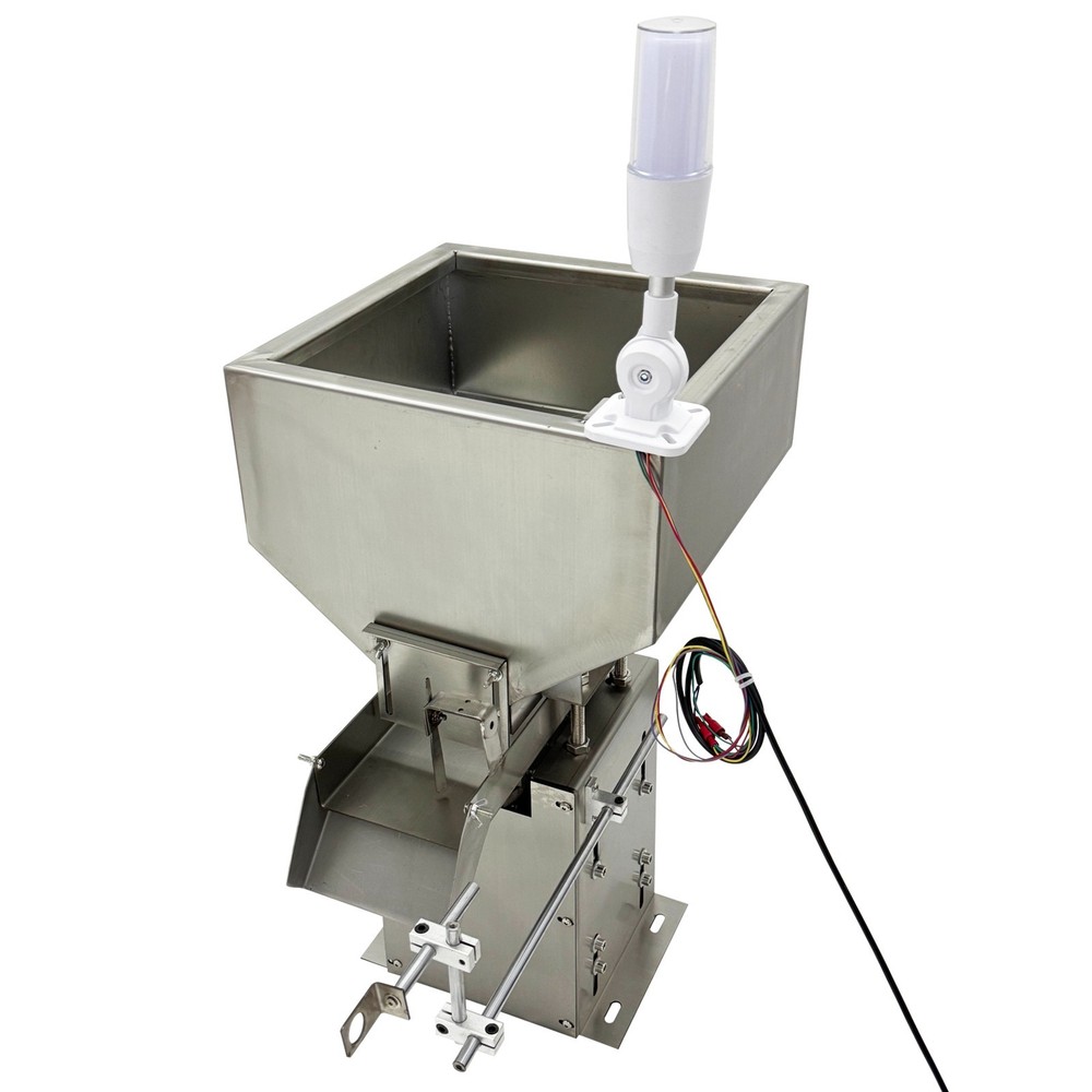 110V Stainless Steel Square Silo Vibrating Disk Automatic Vibrating Feeder