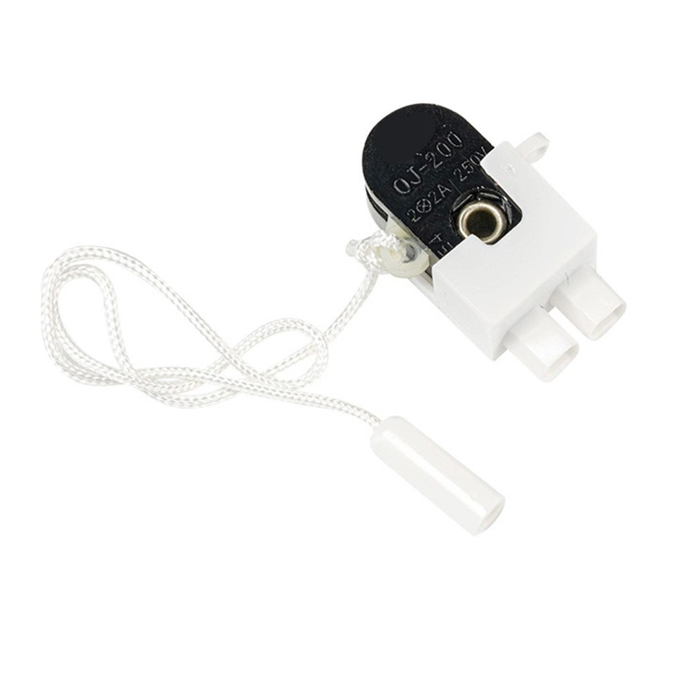 Efficiently control your lights with the easy to use rotating cord pull switch
