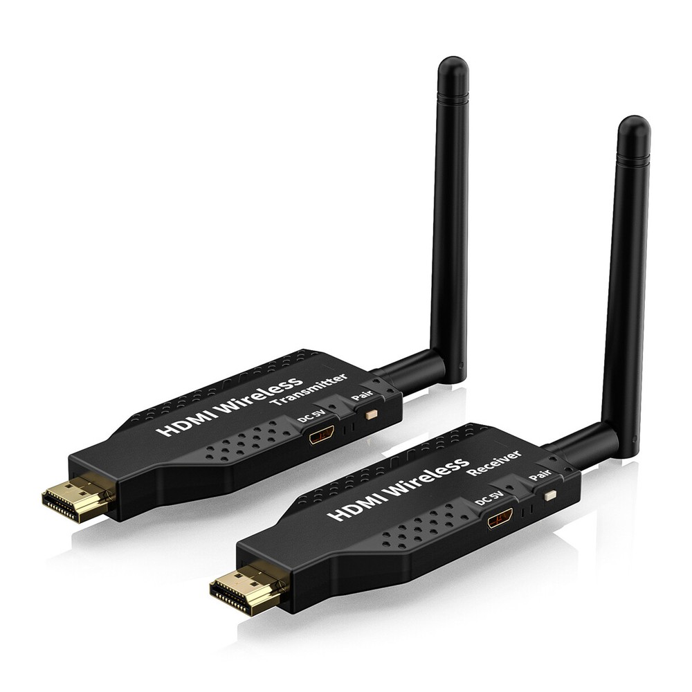 100M Wireless HDMI Video Transmitter & Receiver TV Stick Screen Share Extender #