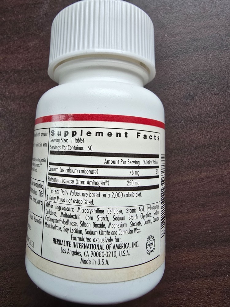Herbalife Aminogen 60 Tablets - NOS - Read Description