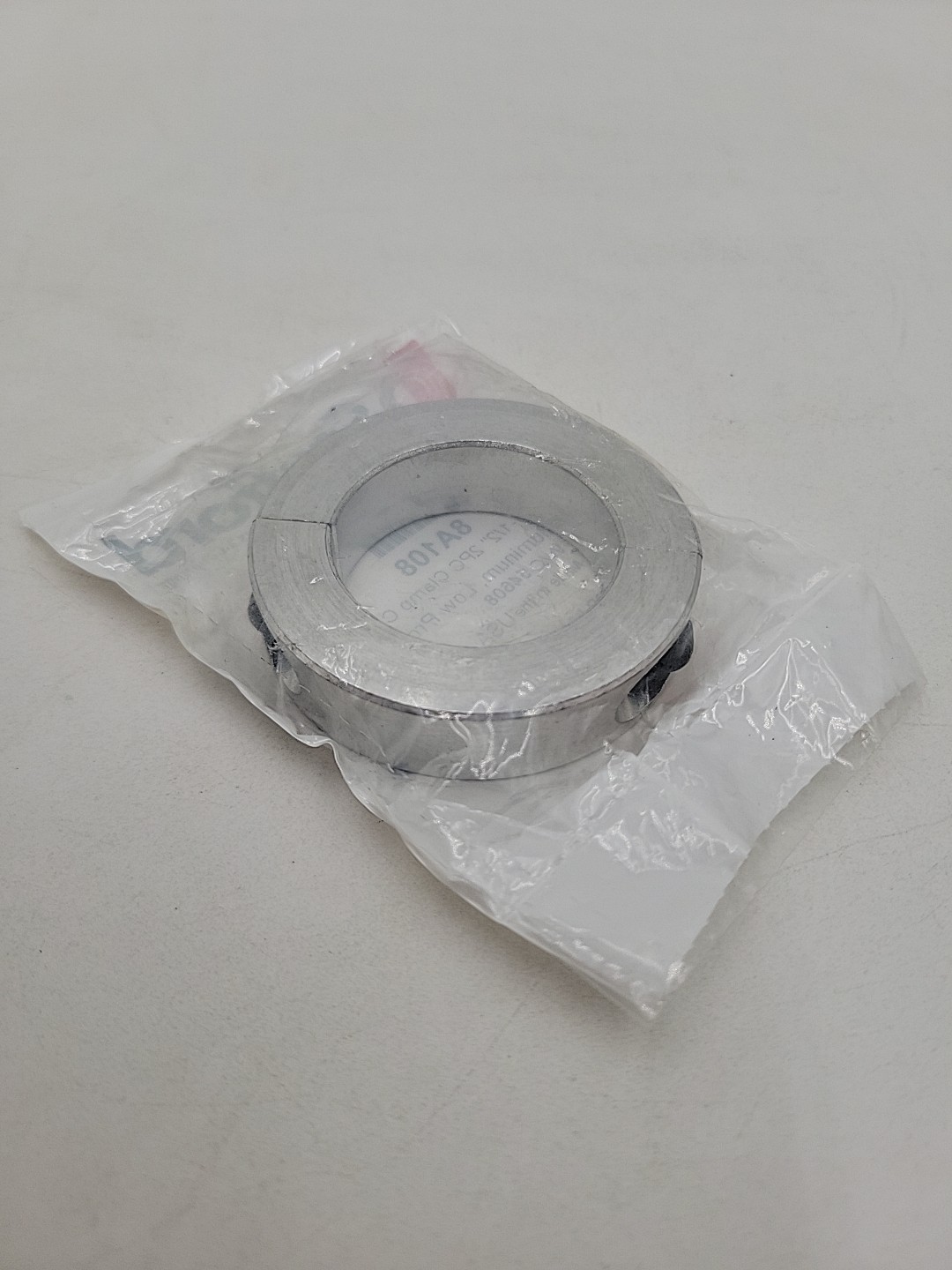 Stafford 8A108, 1-1/2" Aluminum Two-Piece Split Clamp Shaft Collars Low Profile