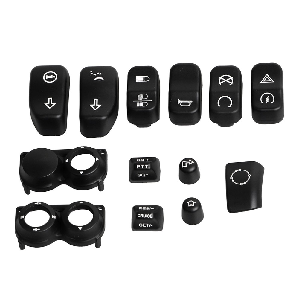 Control Switch Housing Button Cap For Harley Road Electra Glide FLHTCU FLHTK