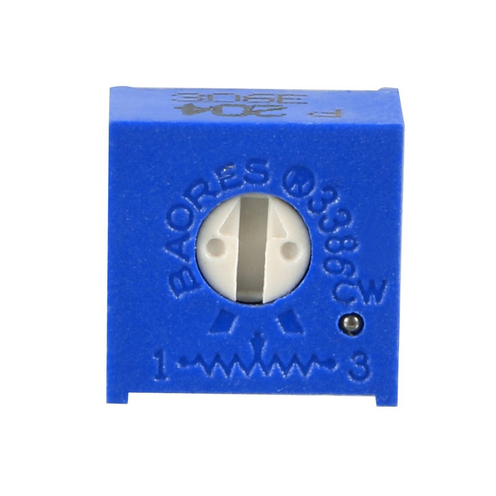 Variable Resistor 200k Ohm Top Adjustable Horizontal Cermet Potentiometer 10Pcs