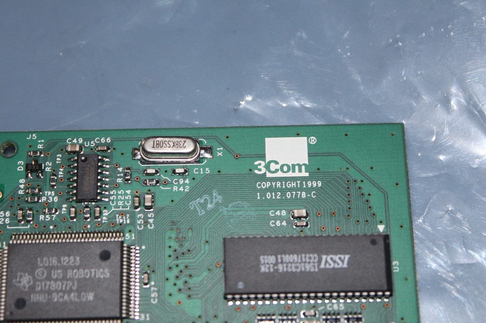 3COM 56Kbps FAX MODEM Desktop PC PCI Interface 3CP5610A
