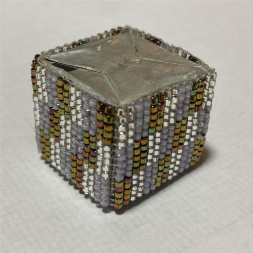 Billiards Chalk Case Beads