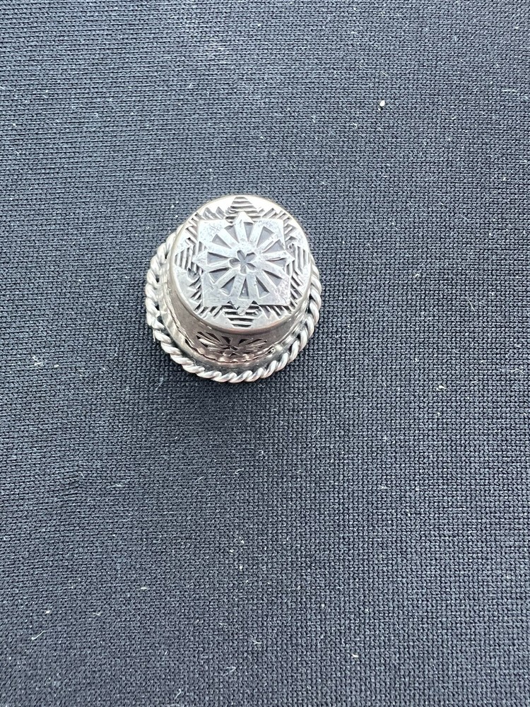 Antique Sterling Navajo Thimble