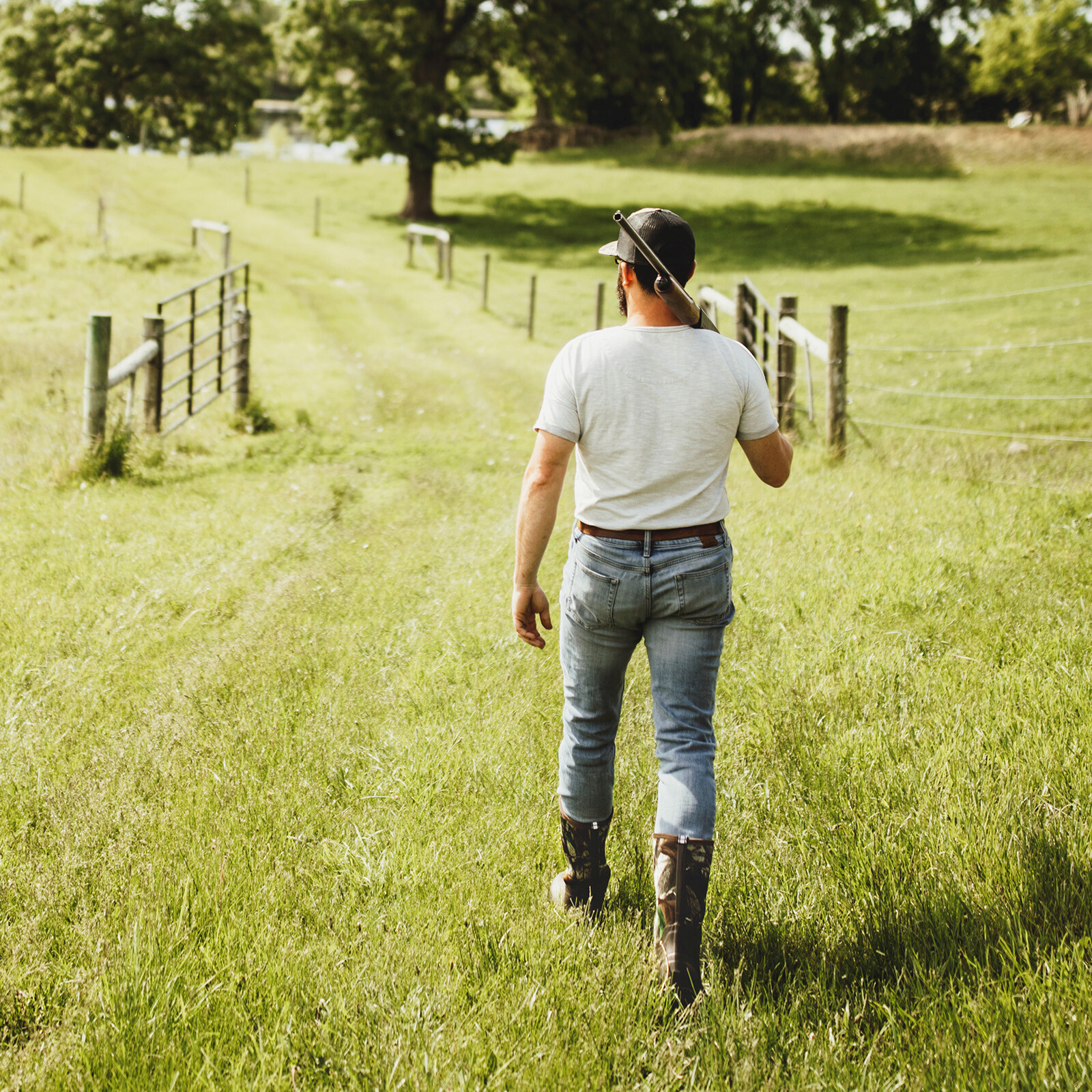 HISEA Men Neoprene Rain Boots Waterproof Insulated Hunting Fishing Mud Work Boot