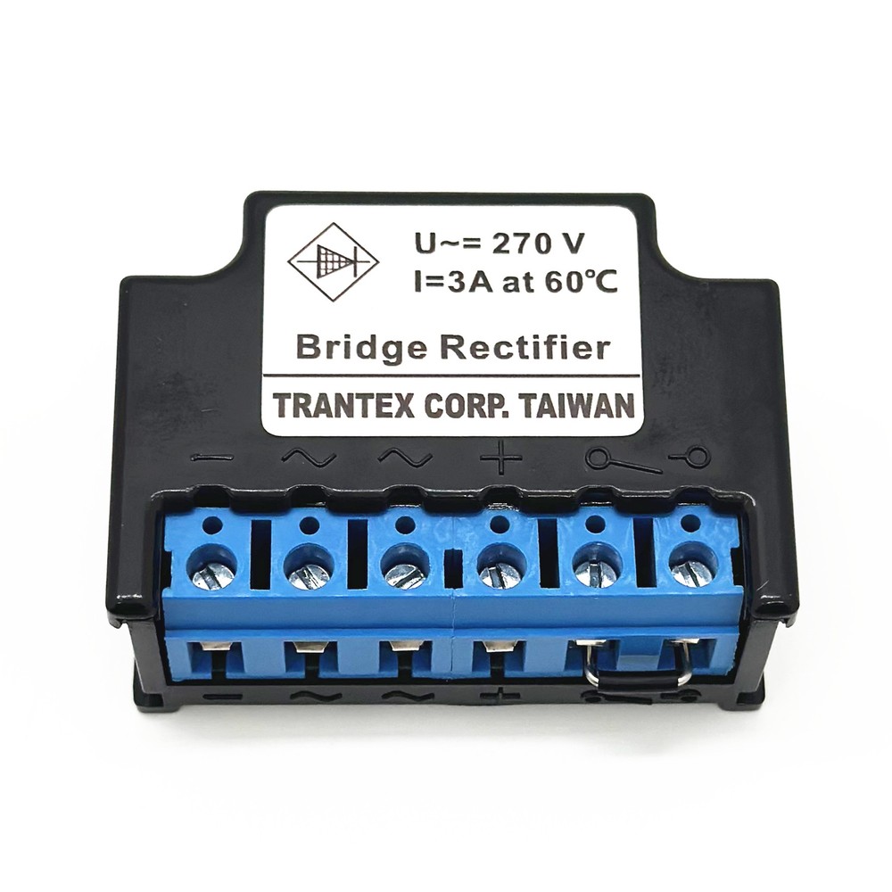 TRANTEX U~=270V I=3A at 60℃ bridge Rectifier module