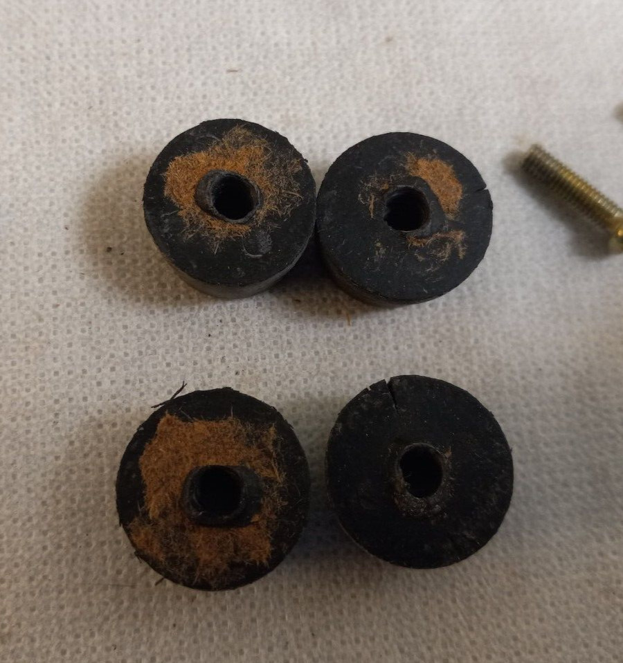 TECHNICS RS-263US DOLBY System BOTTOM FEET