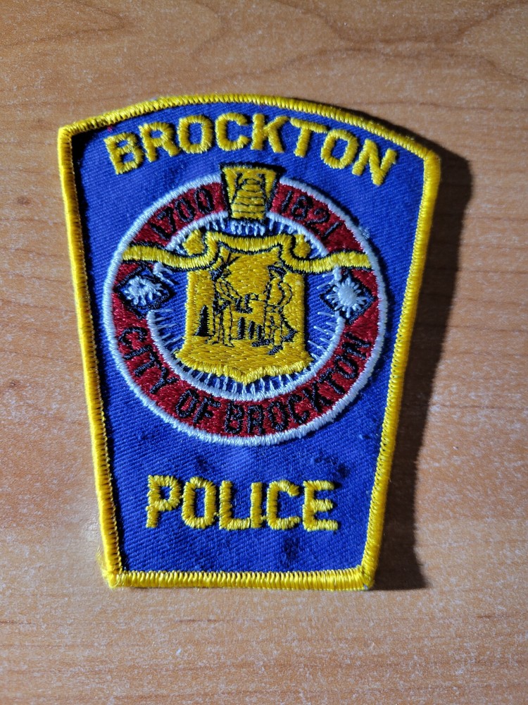 Brockton MA Police Patch
