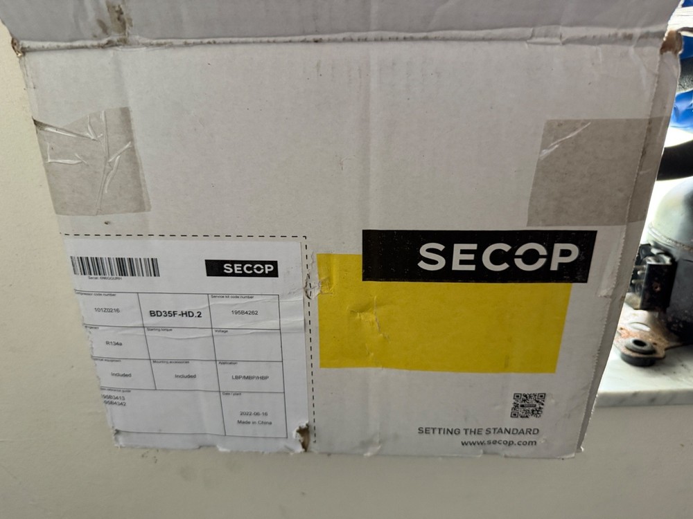 secop compressor BD35F-HD 2