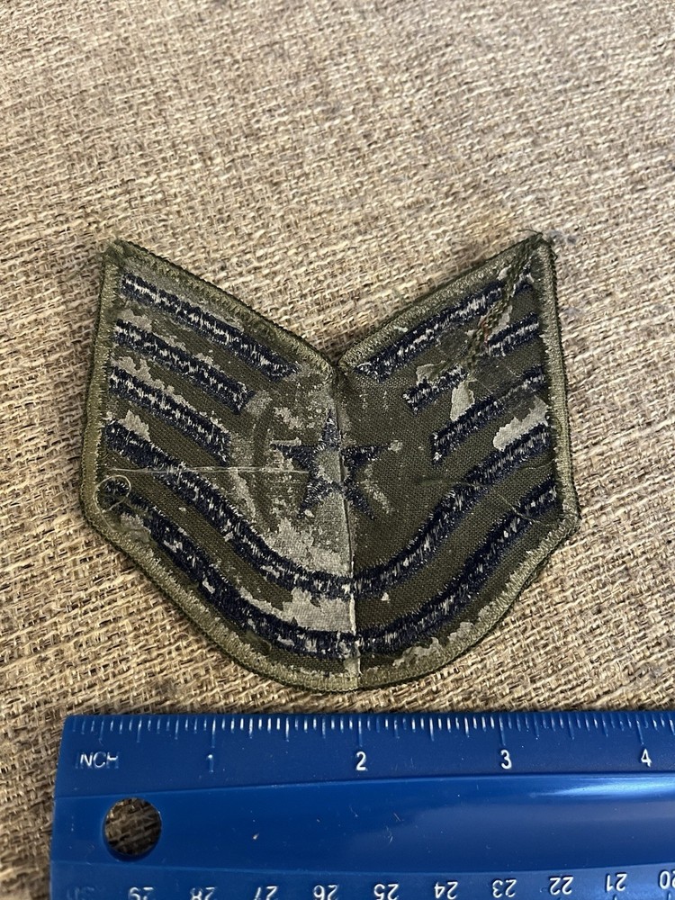 US Air Force Technical Sergeant Enlisted Rank Patch USAF INV16109
