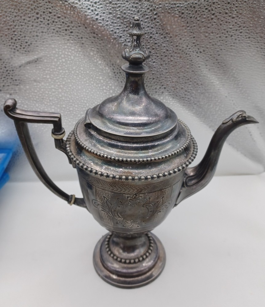 Vintage Reed & Barton Silverplate Kettle