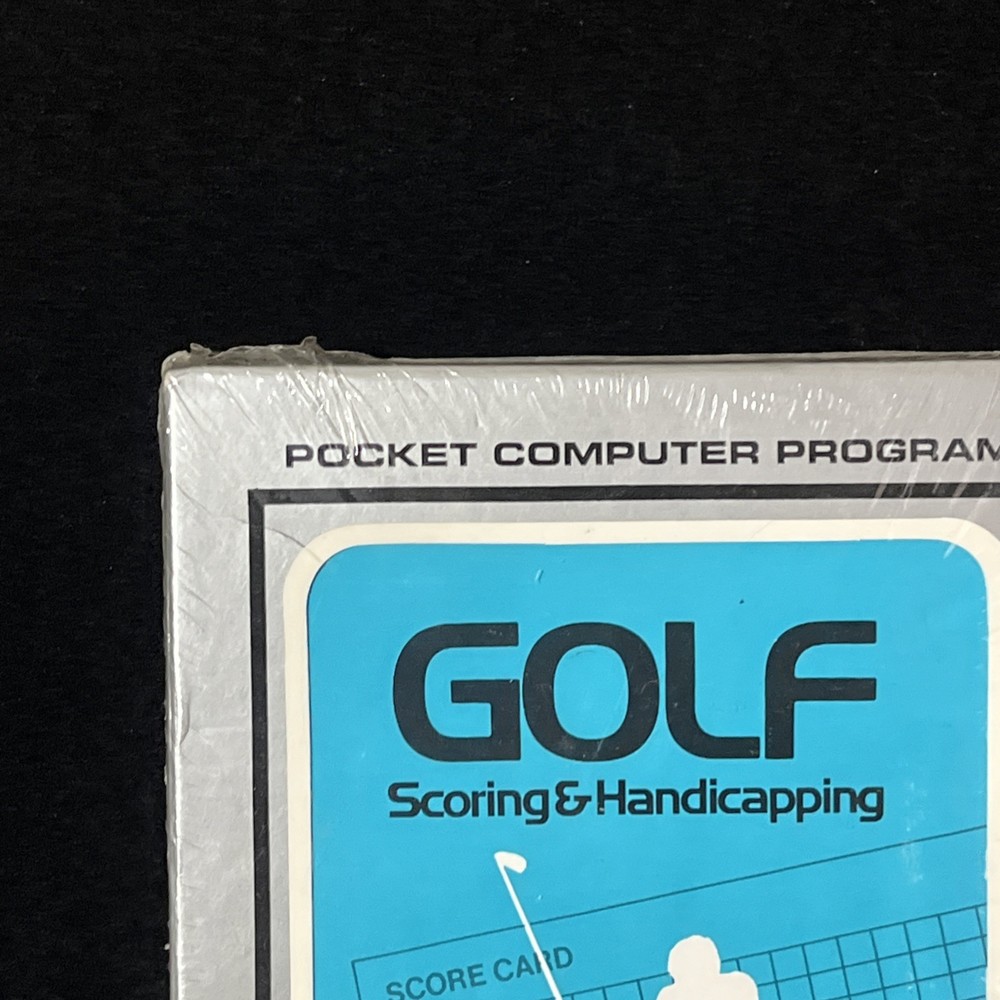 NEW Radio Shack TRS-80 Pocket Computer Program – “Golf: Scoring & Handicapping”